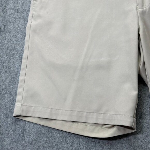 Peter Millar Salem Performance Golf Shorts Men 38 Beige Khaki 9" Classic Fit b97 - Picture 5 of 16